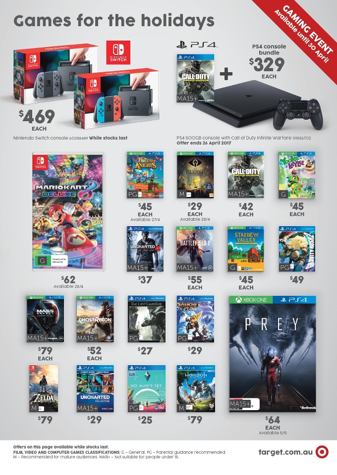 Target Catalogue