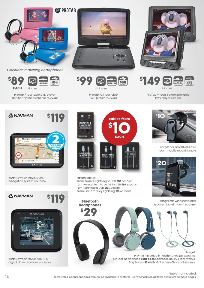 Target Catalogue