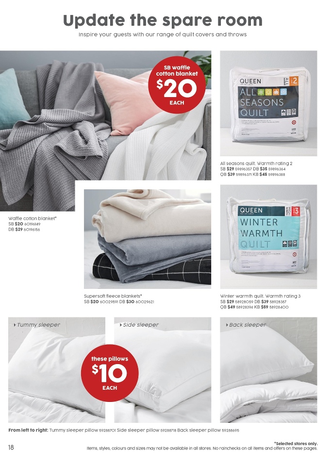 Target Catalogue