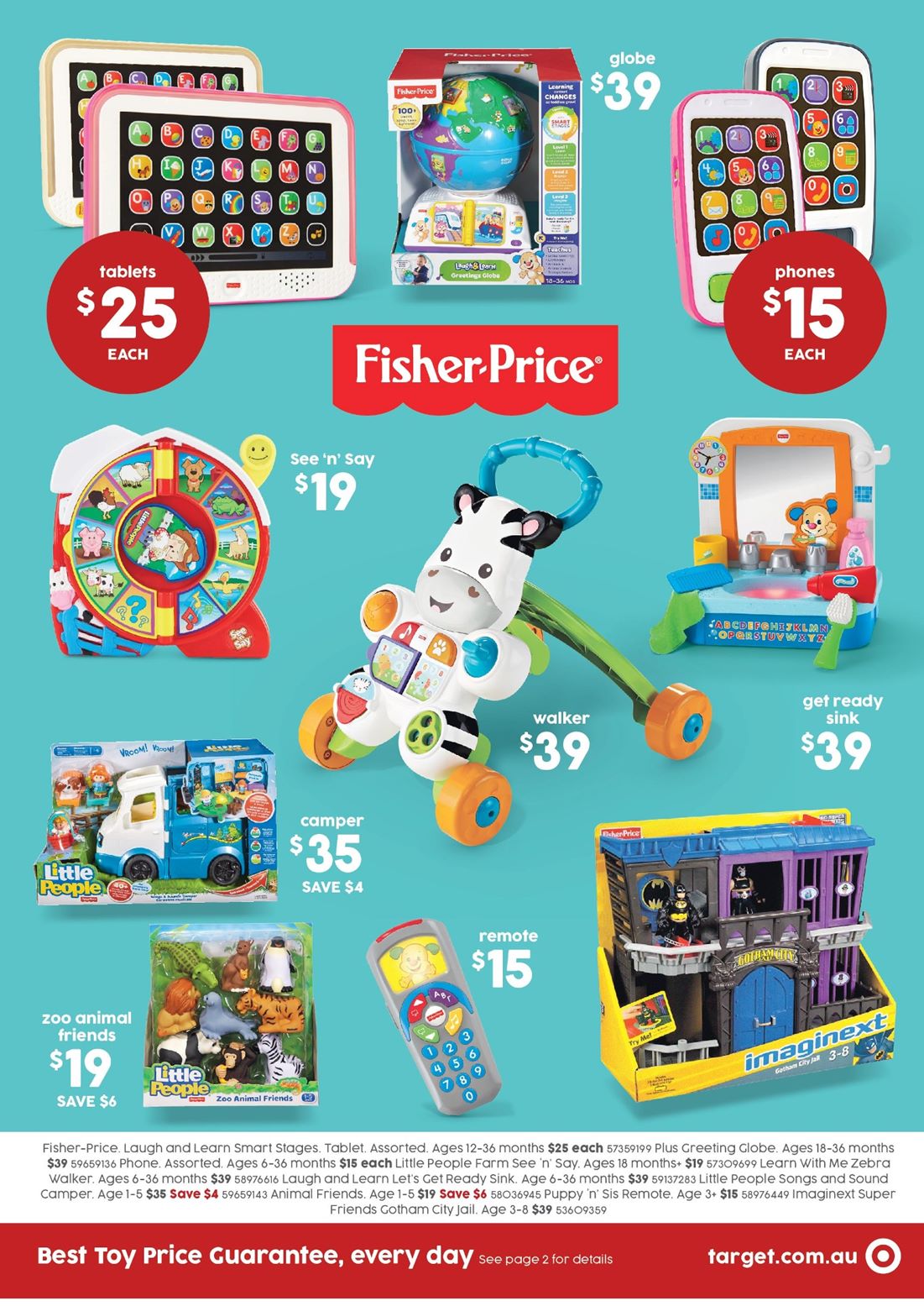 Target Catalogue