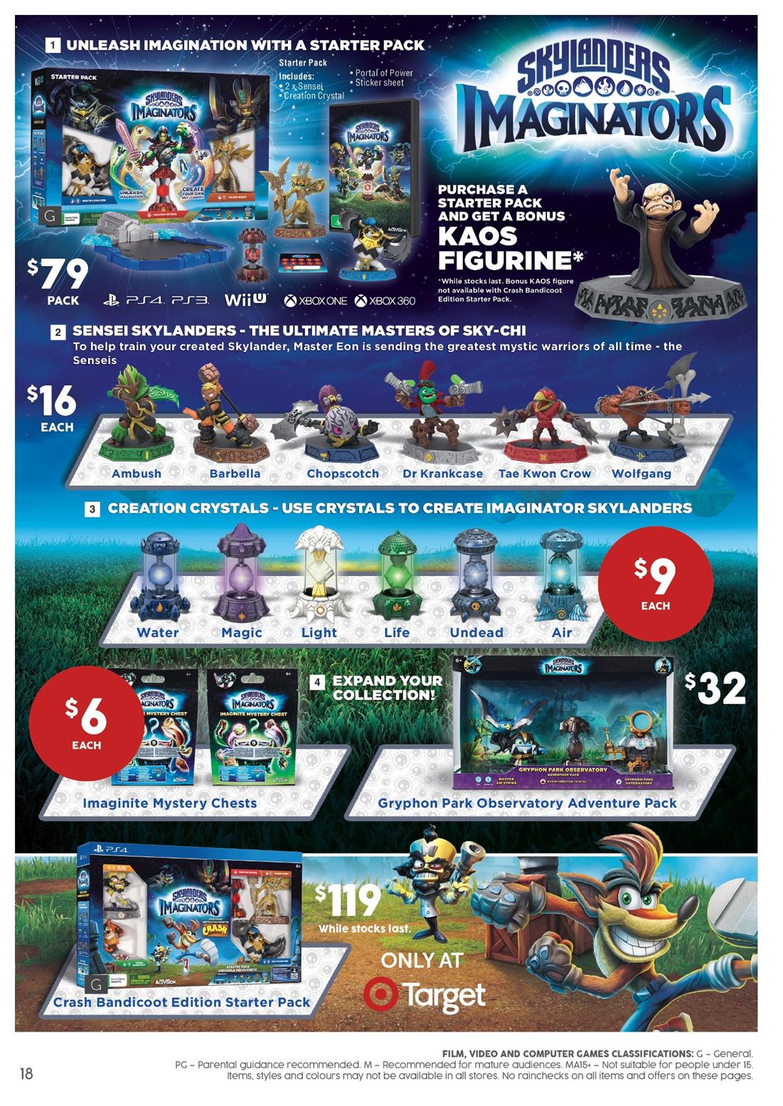 Target Catalogue