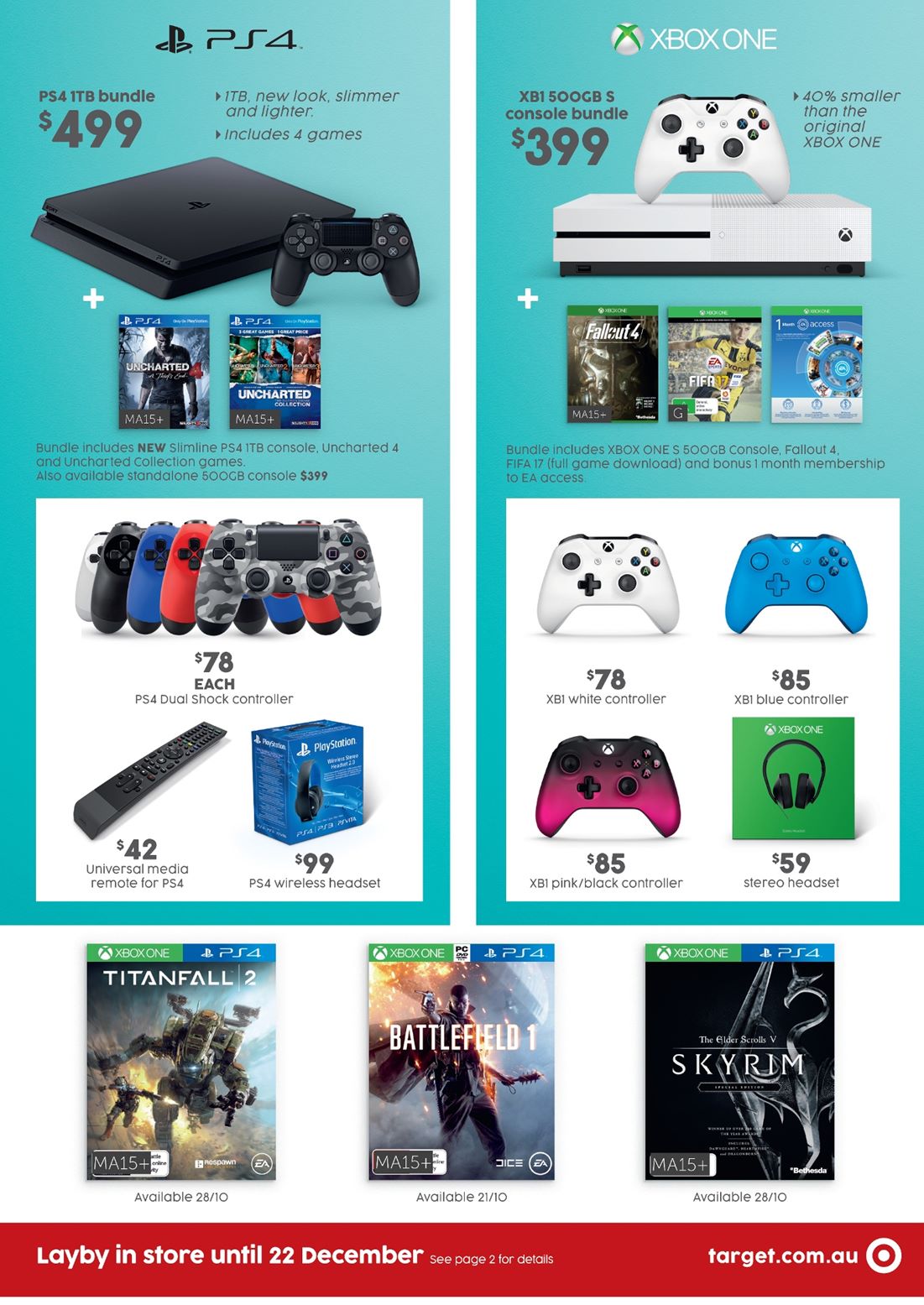 Target Catalogue