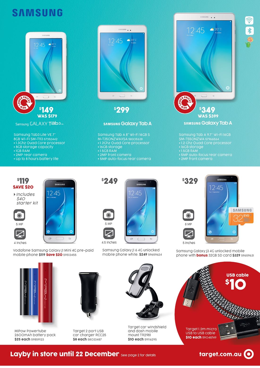 Target Catalogue