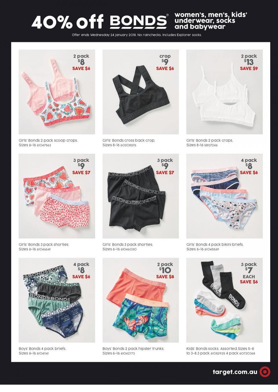 Target Catalogue
