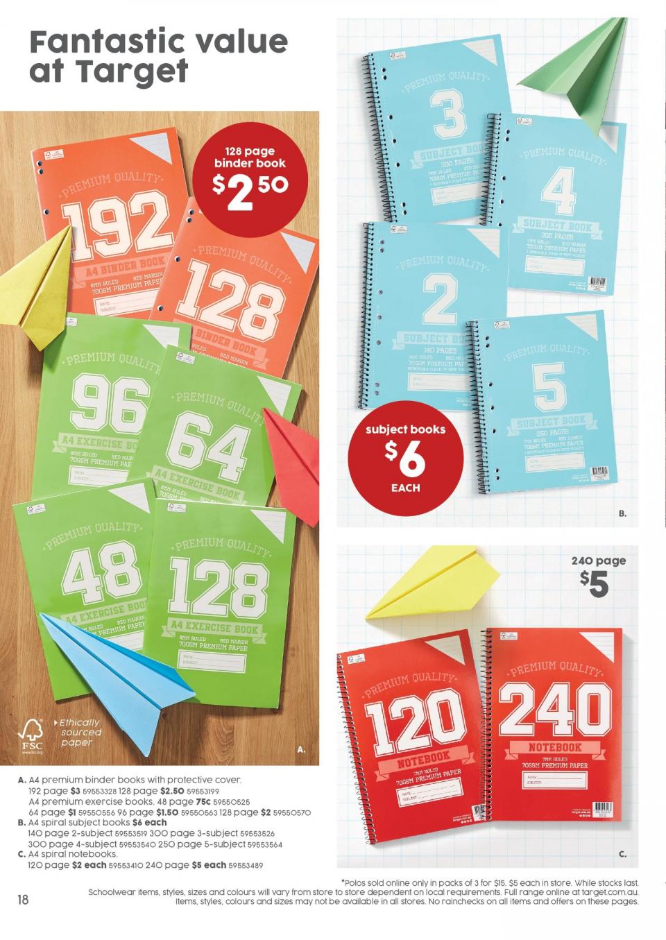 Target Catalogue