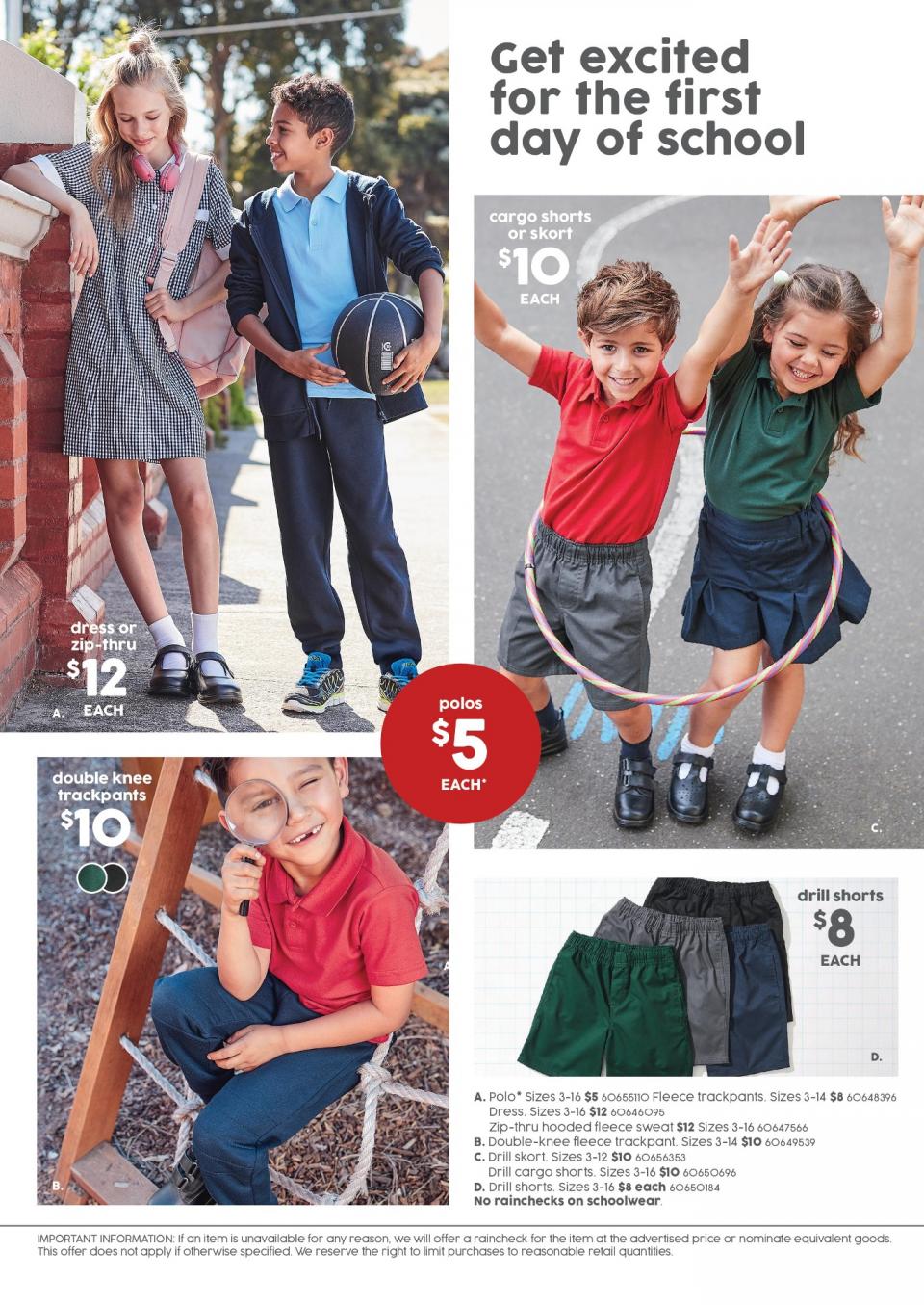 Target Catalogue