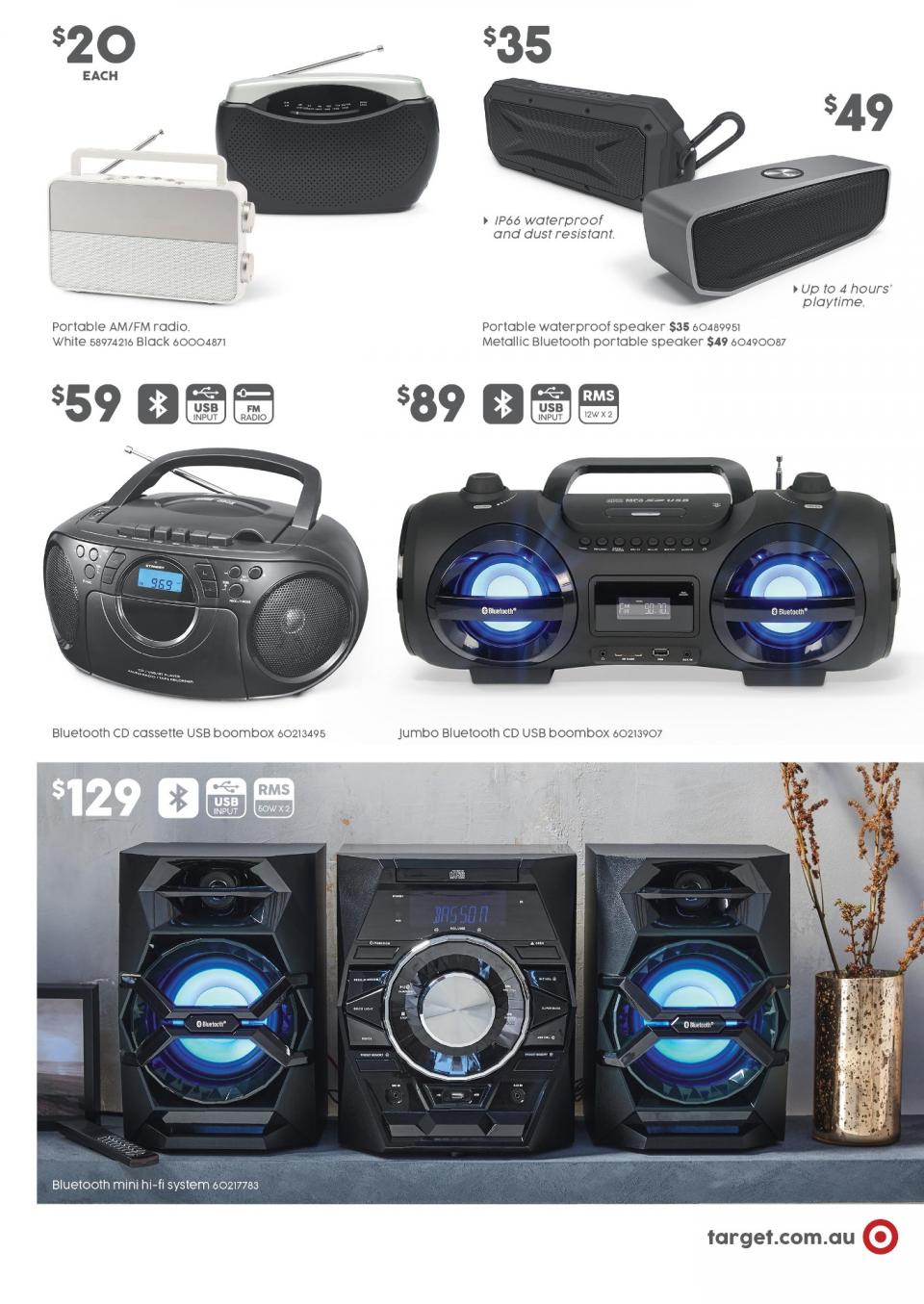 Target Catalogue