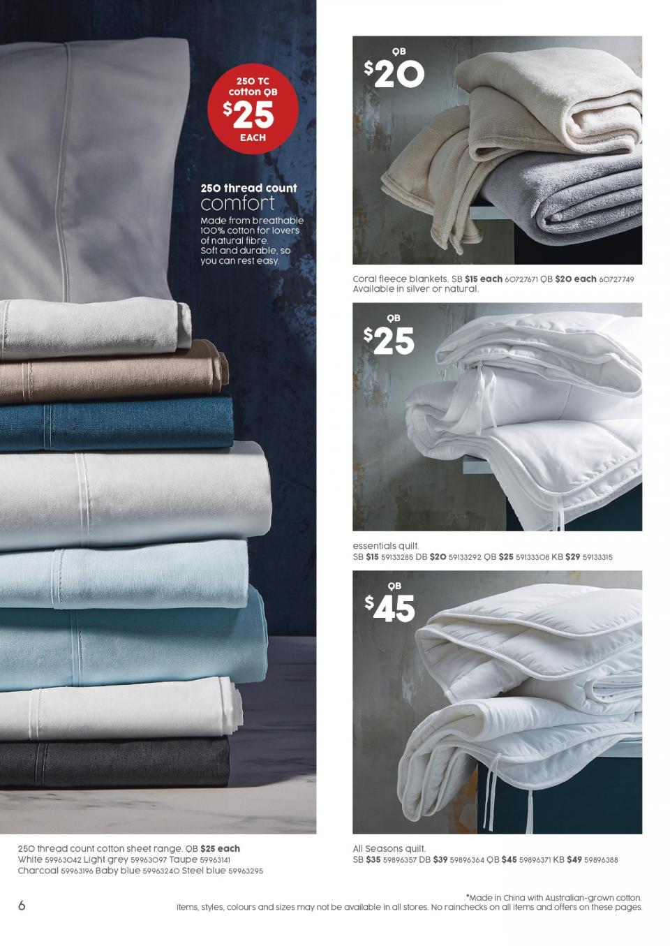 Target Catalogue