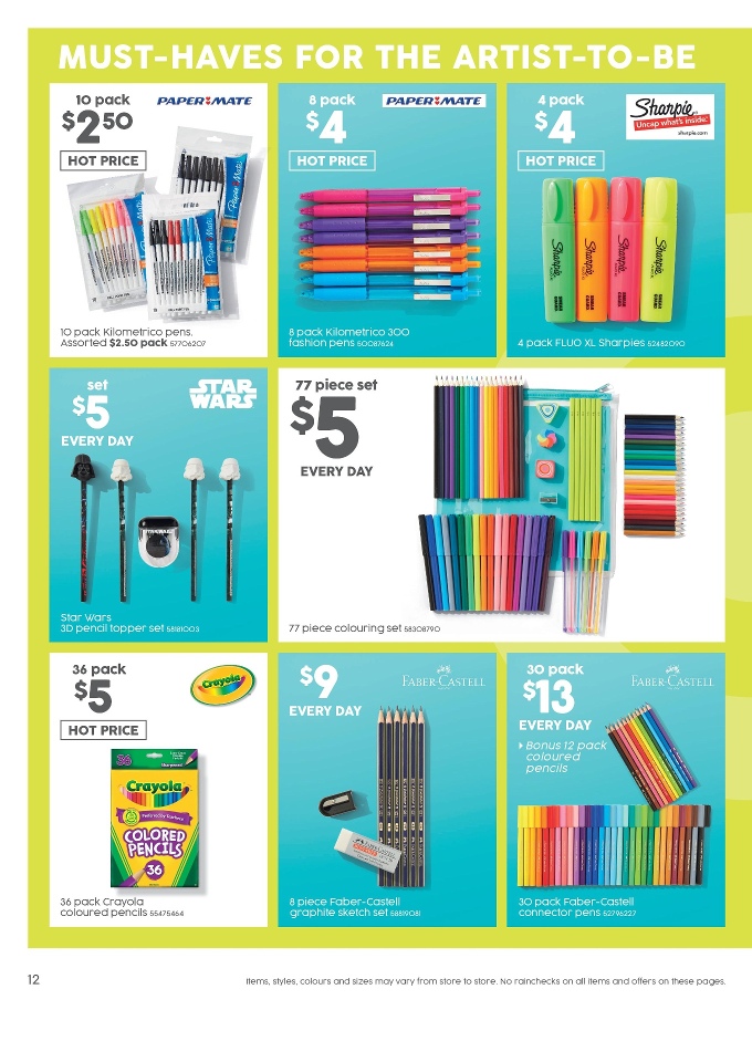 Target Catalogue