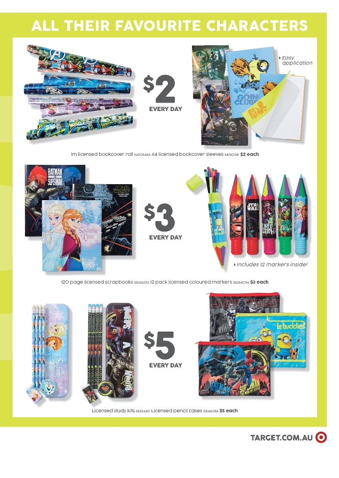 Target Catalogue
