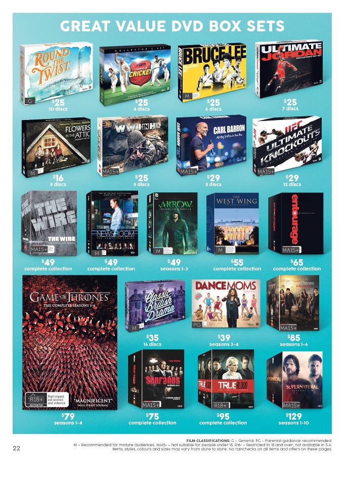 Target Catalogue