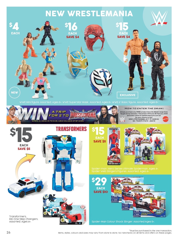Target Catalogue