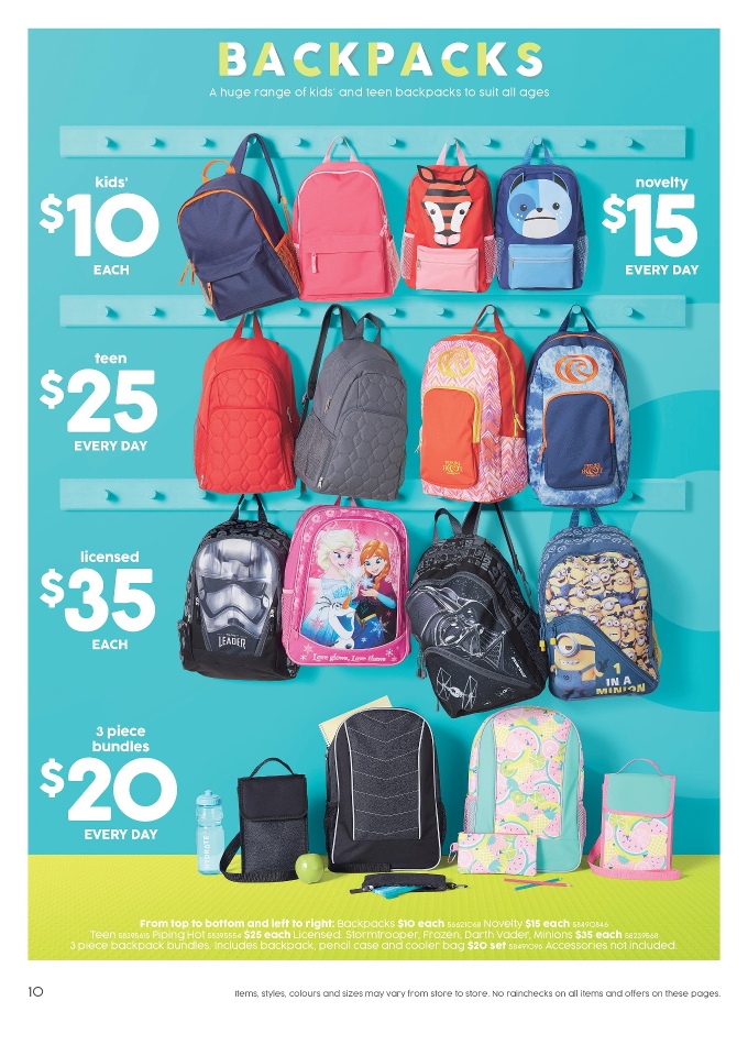 Target Catalogue