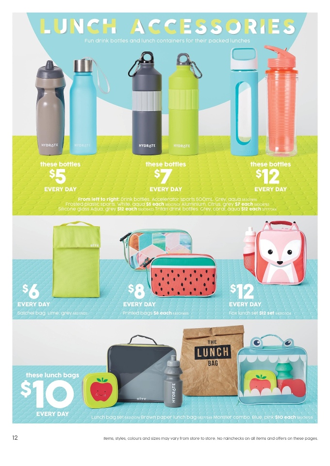 Target Catalogue