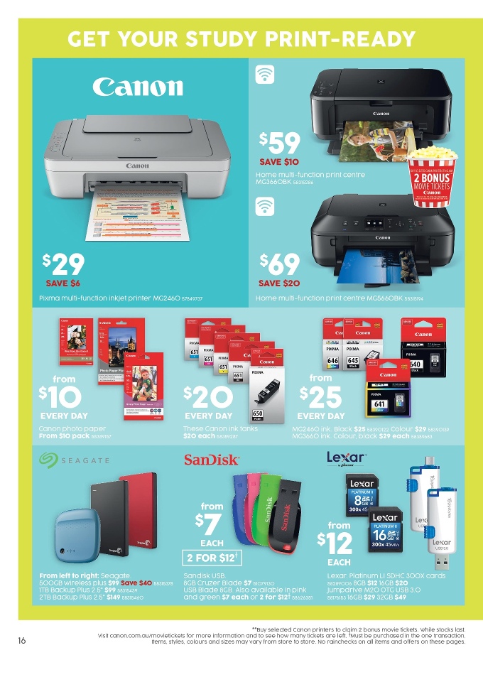Target Catalogue