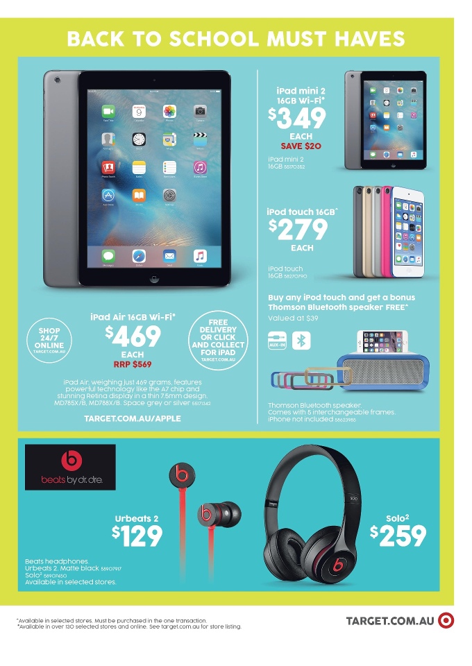 Target Catalogue