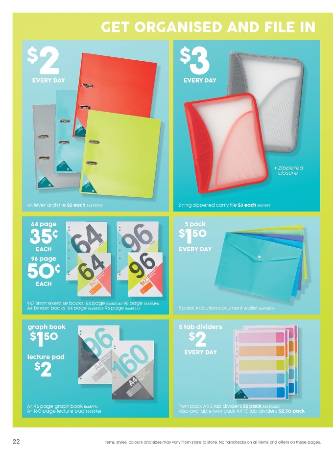 Target Catalogue