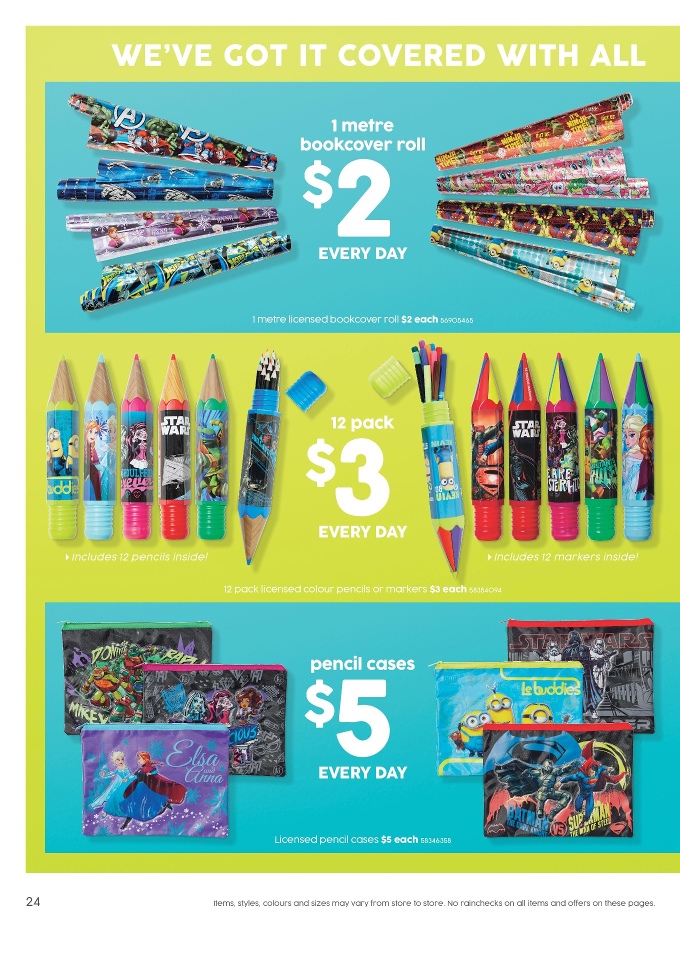 Target Catalogue