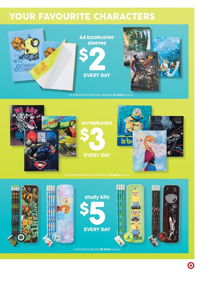 Target Catalogue