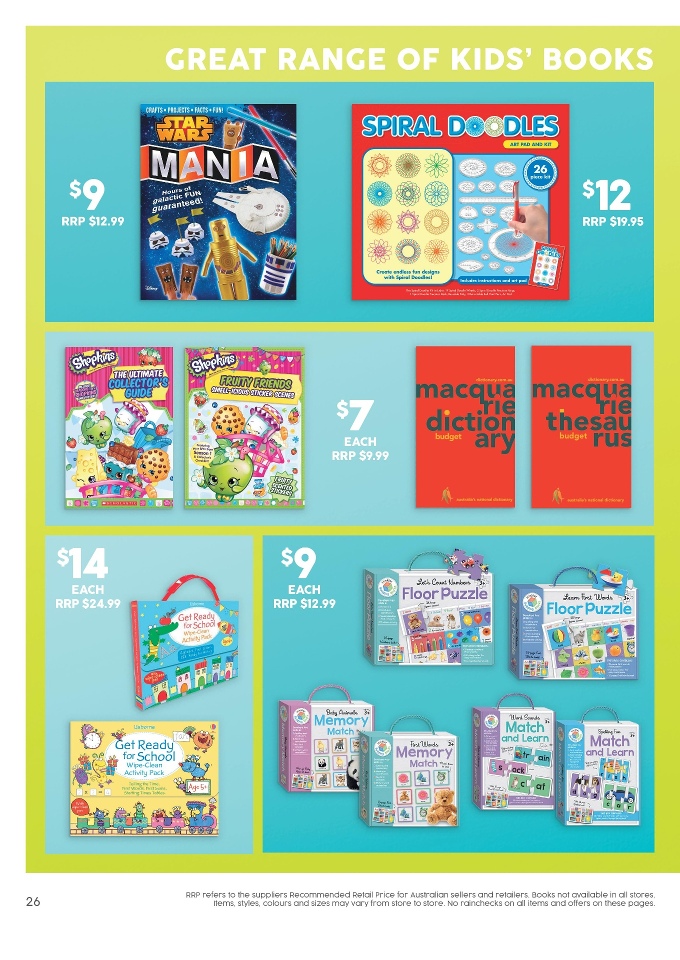 Target Catalogue