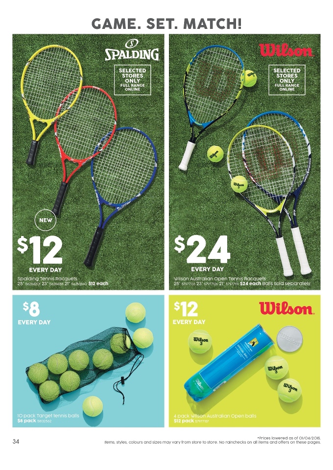 Target Catalogue
