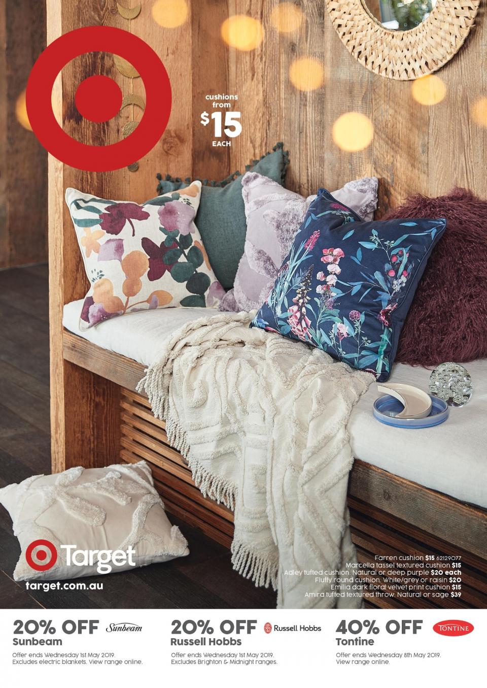 Target Catalogue Bedroom 17 Apr 1 May 2019 Catalogue AU