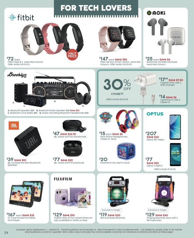 Target Catalogue