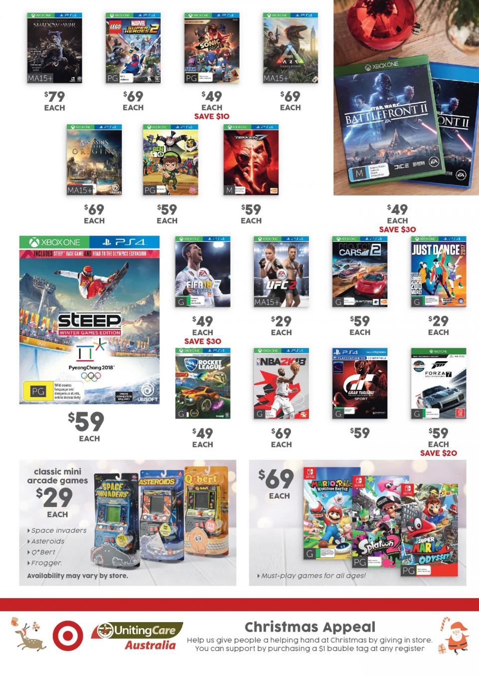 Target Catalogue