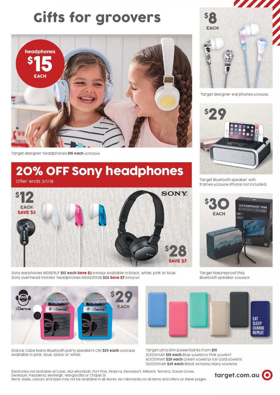 Target Catalogue