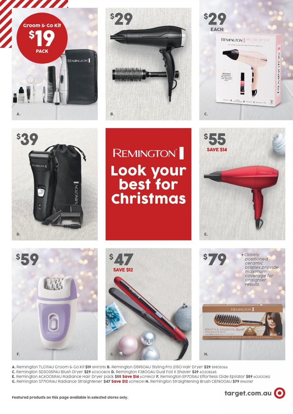 Target Catalogue