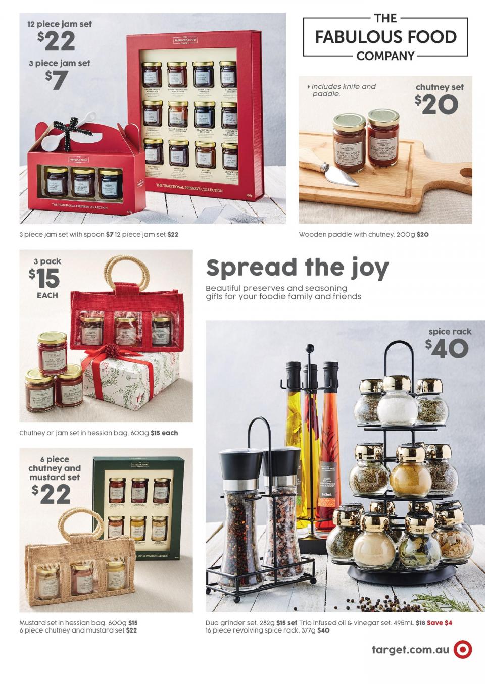 Target Catalogue