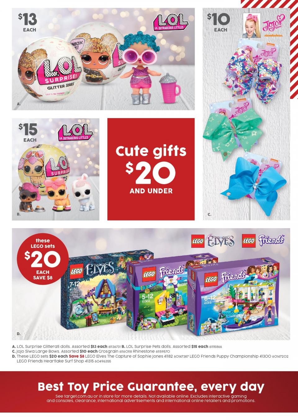 Target Catalogue