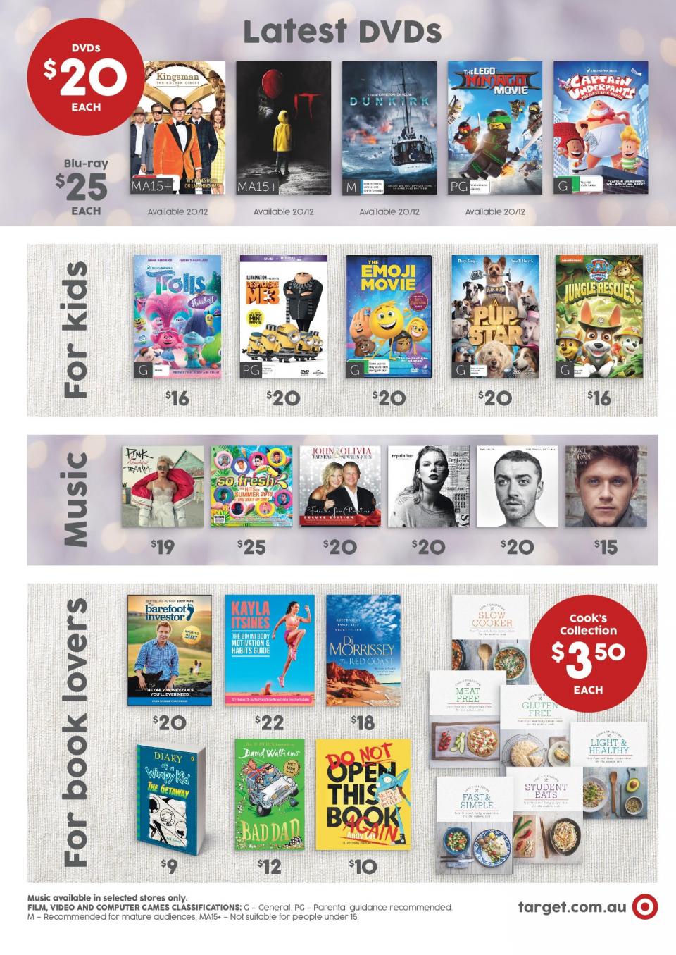 Target Catalogue