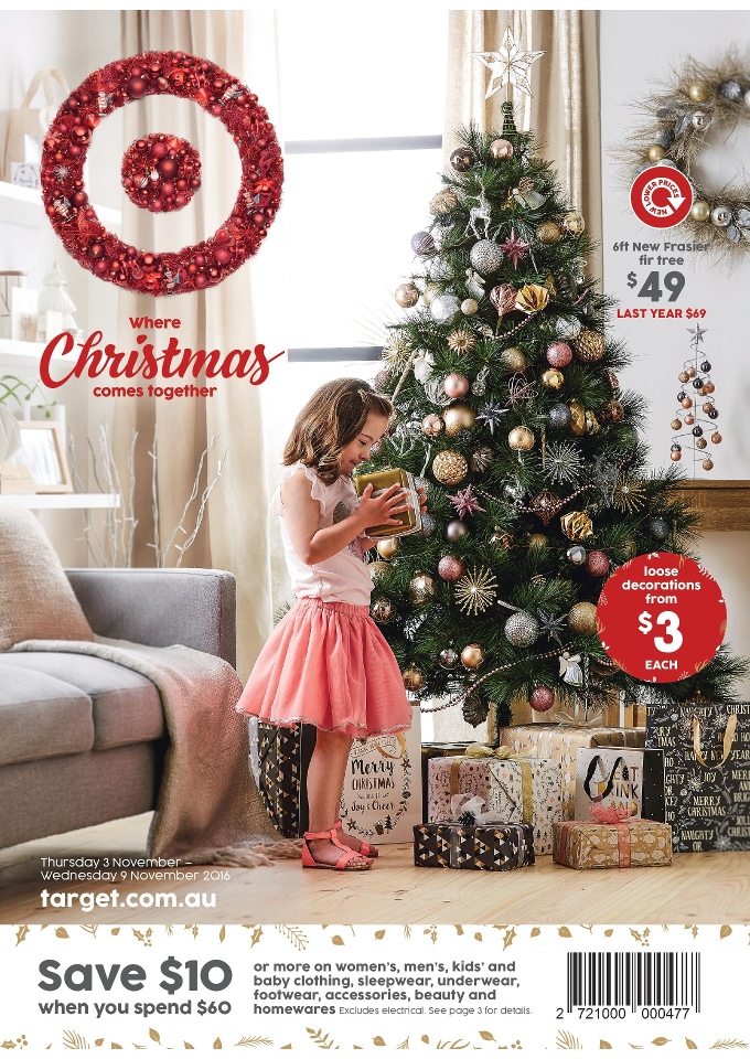 Target Catalogue Early Christmas November 2016 Catalogue AU