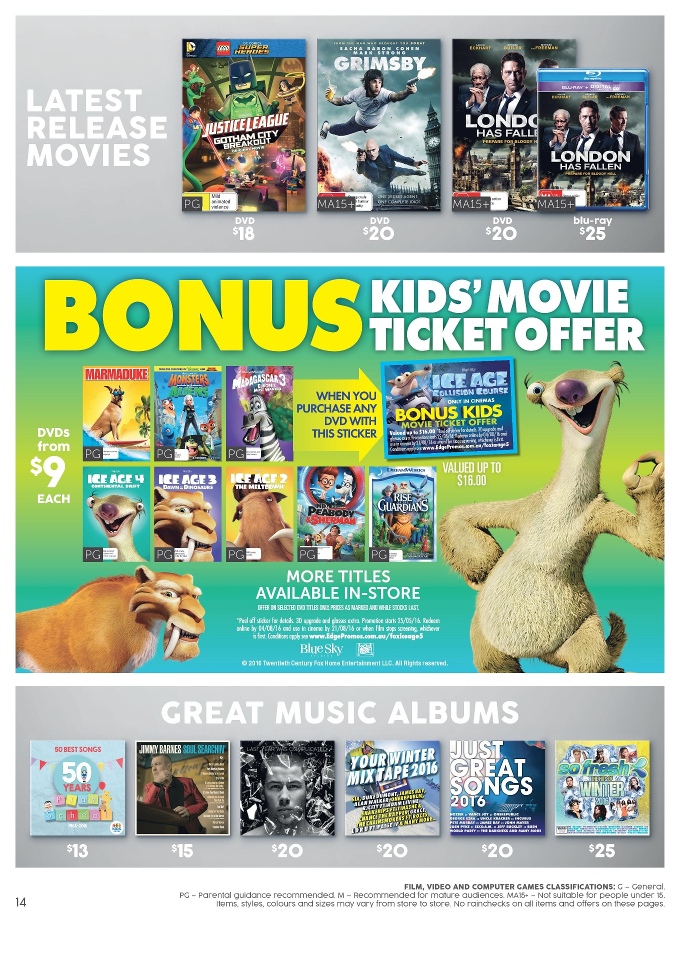 Target Catalogue