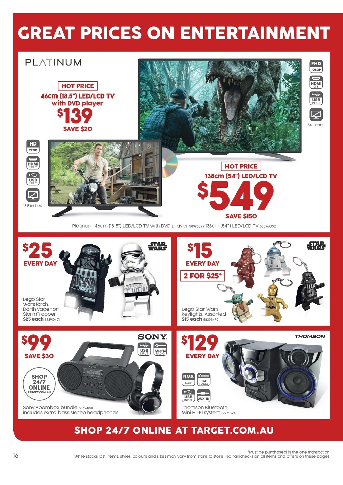 Target Catalogue