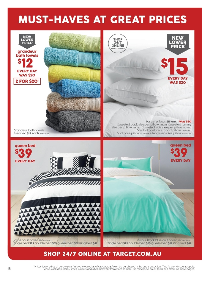 Target Catalogue