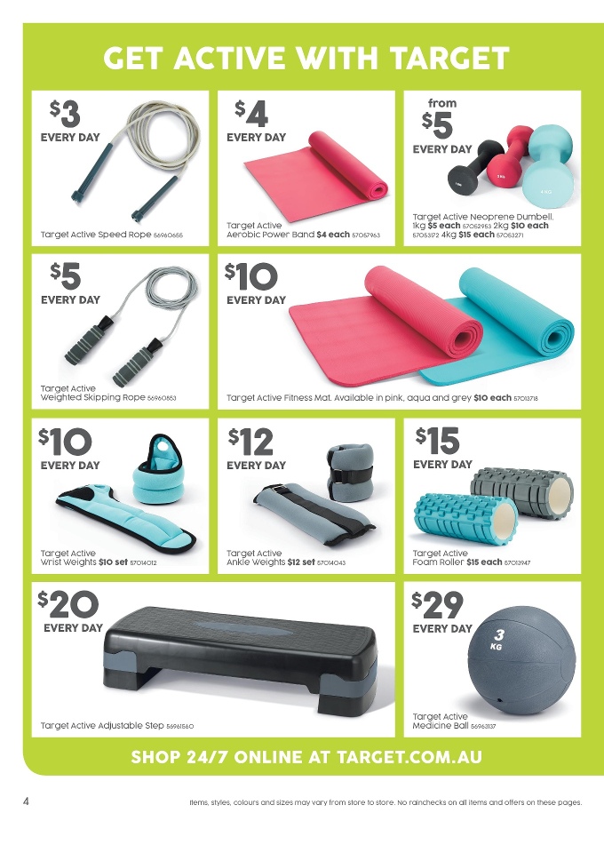 Target Catalogue