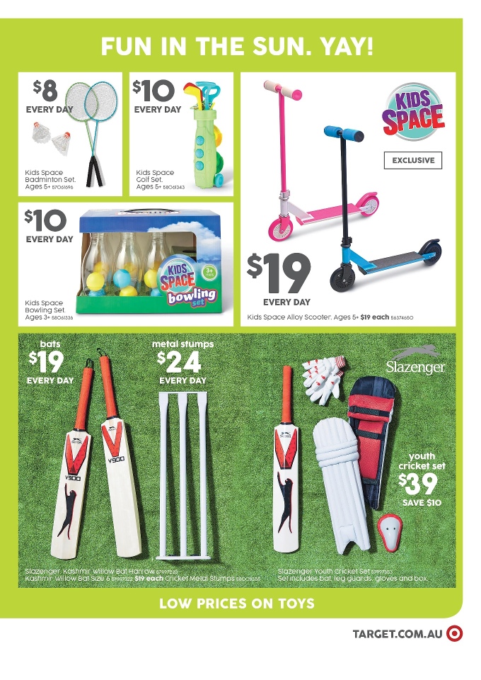 Target Catalogue