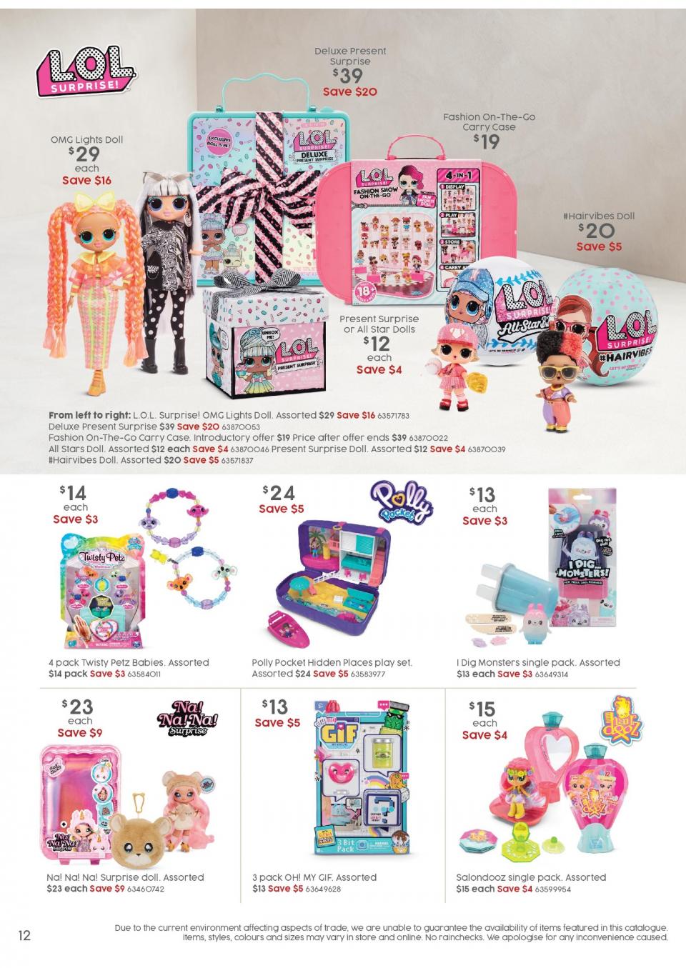Target Catalogue