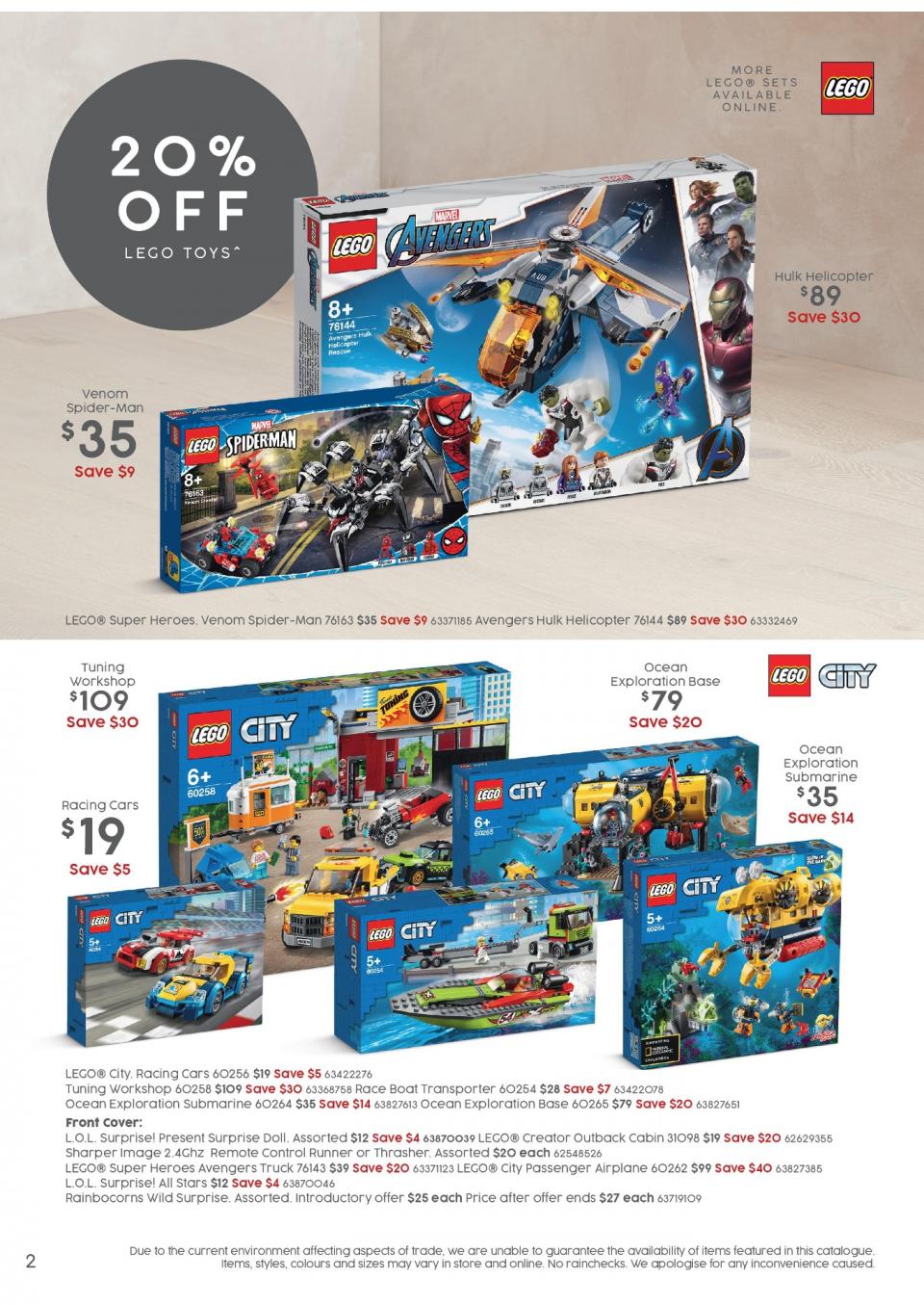 Target Catalogue