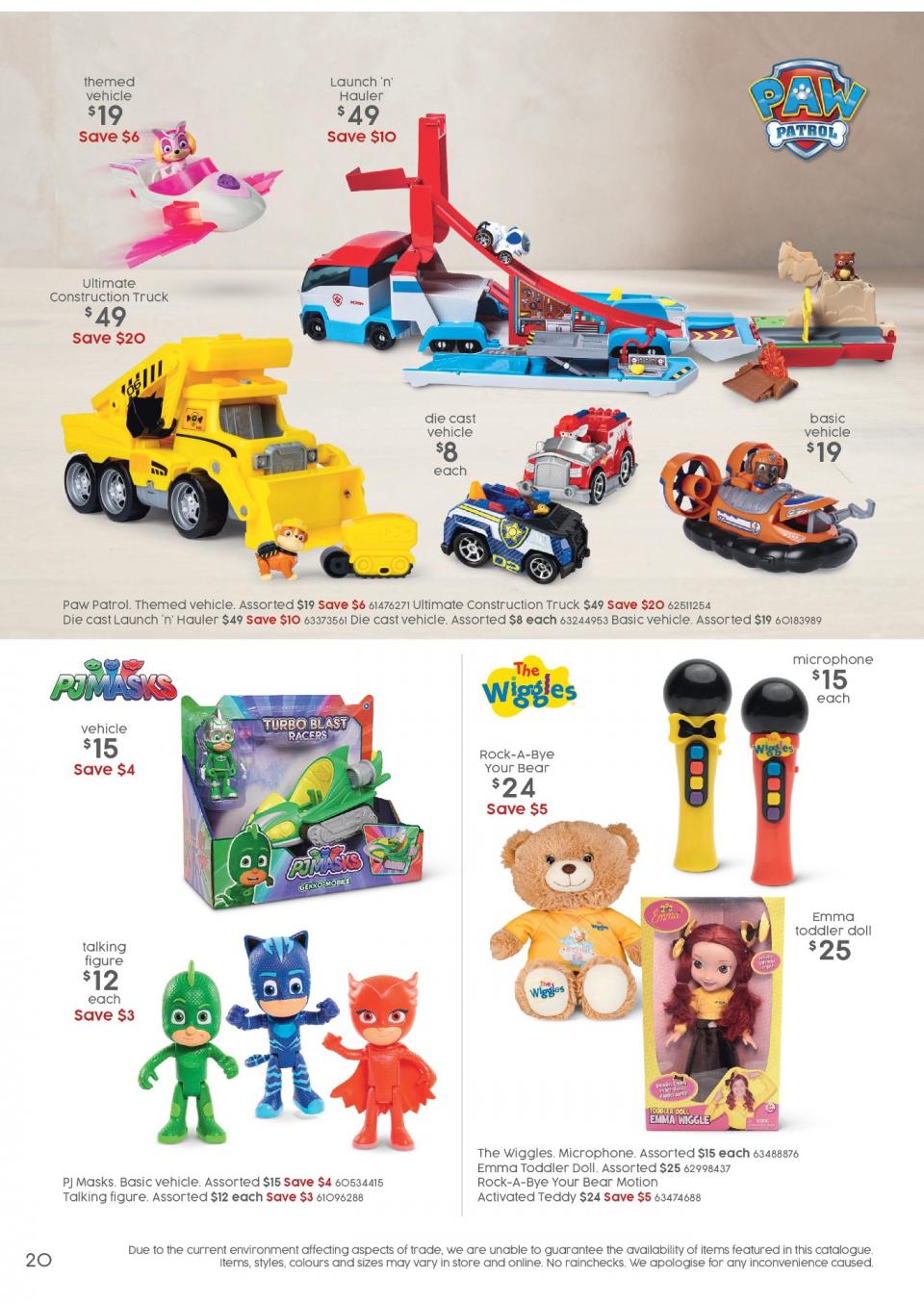 Target Catalogue