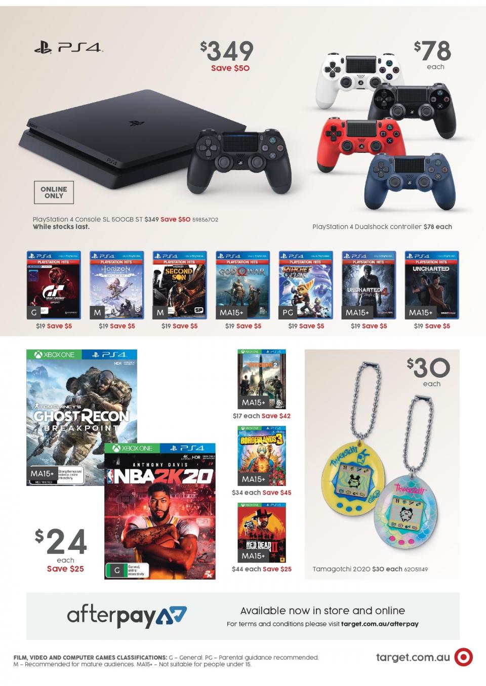 Target Catalogue