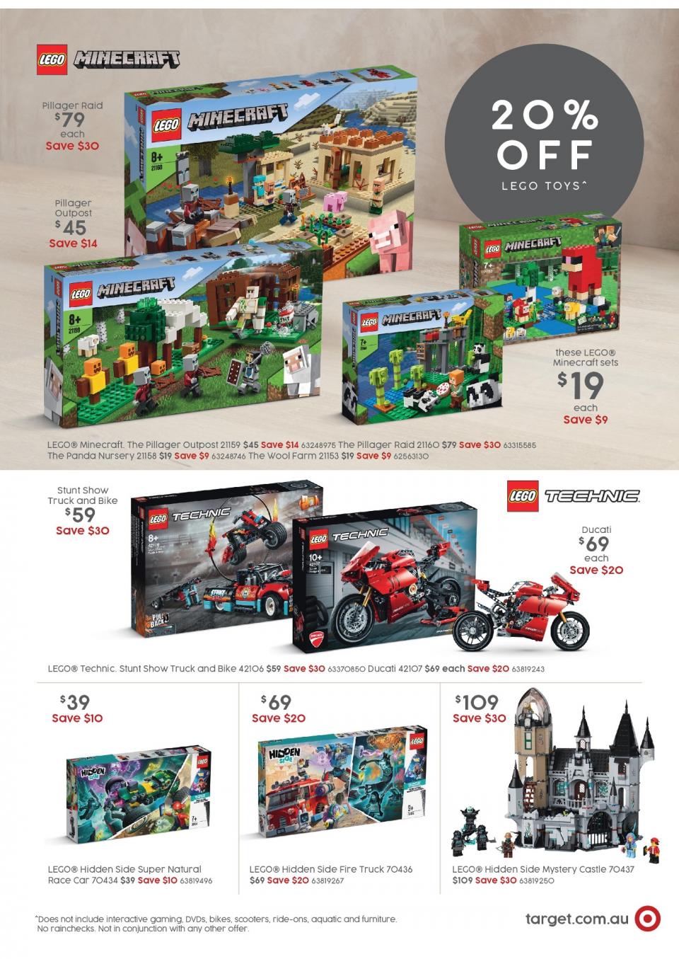 Target Catalogue