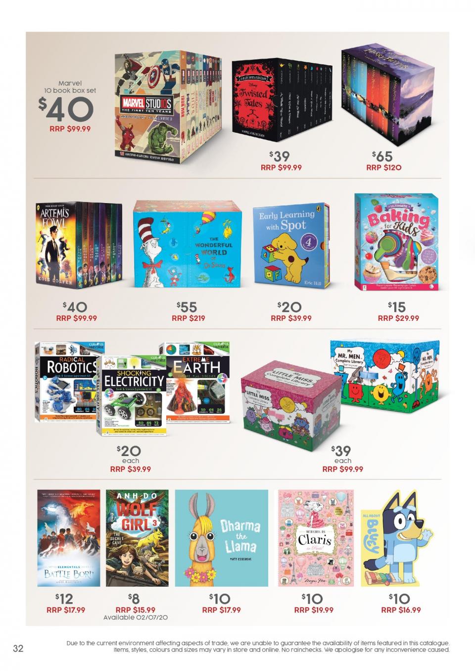 Target Catalogue