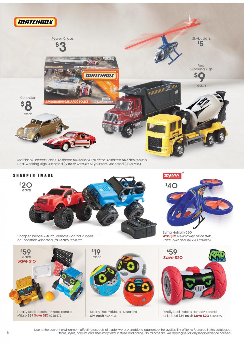Target Catalogue