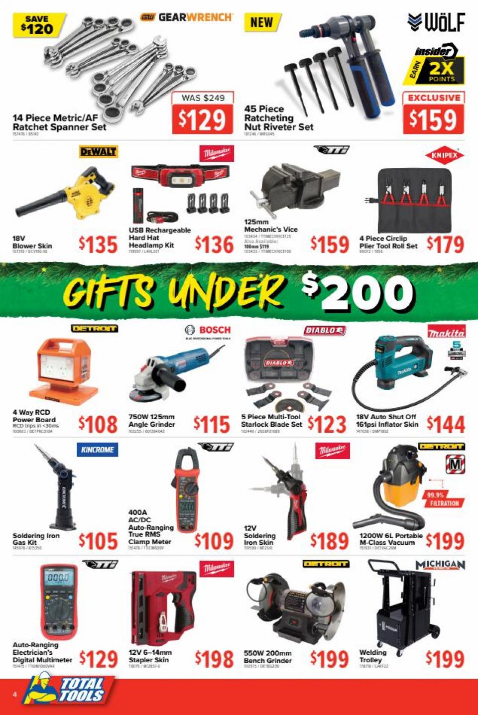 Total Tools Springfield Total Tools Catalogue Christmas 30 Nov - 24 Dec 2022 | Catalogue AU