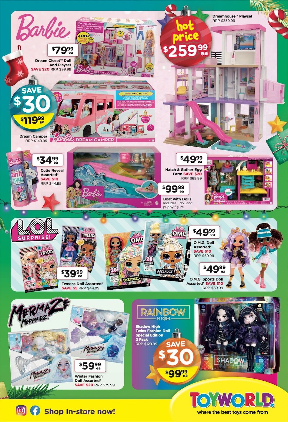 Toyworld Springer Toyworld Catalogue Christmas 30 Nov - 12 Dec 2022 - Catalogue AU