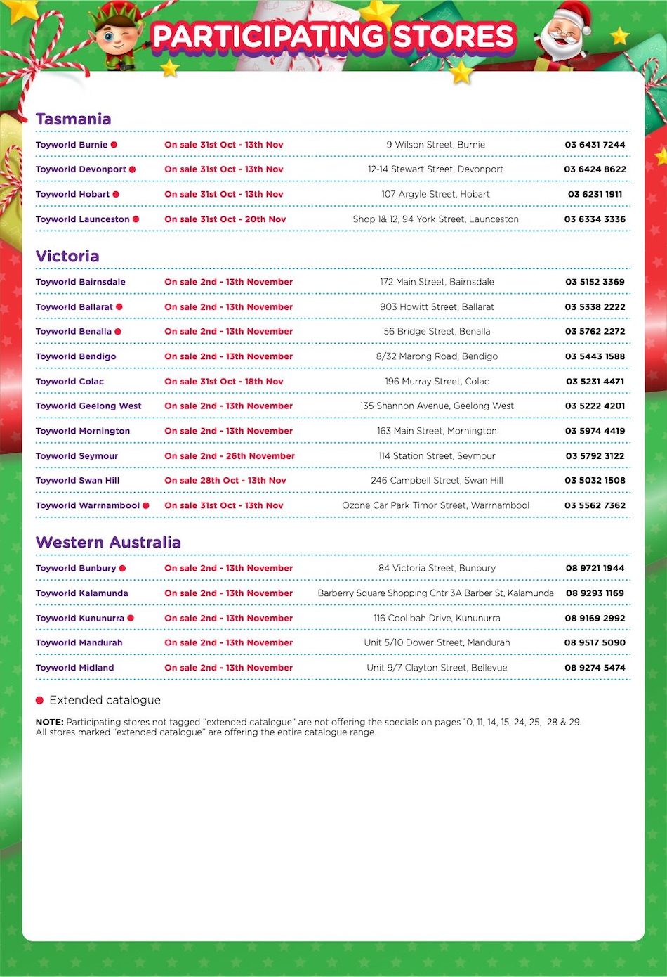 Toyworld Catalogue