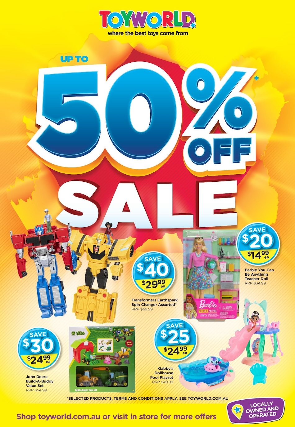 Toyworld Springer Toyworld Catalogue Half Price Sep 2024 | Catalogue AU